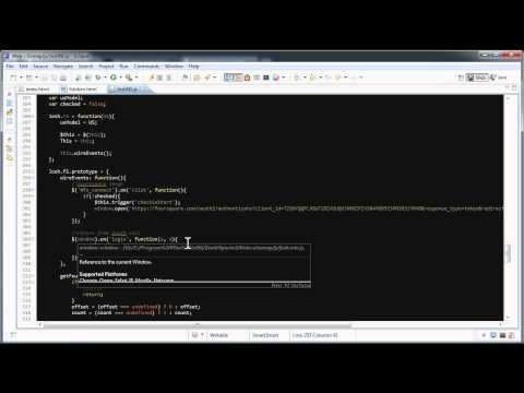 Facebook and FourSquare API checkin calls with SVG in HTML (Screencast)